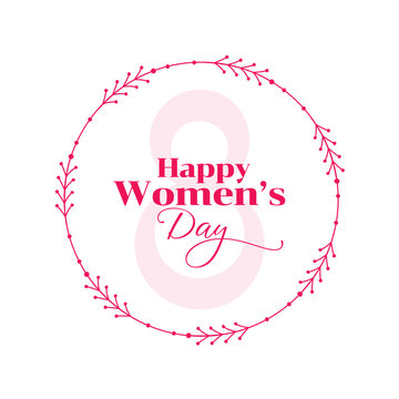 happy women's day greeting background for mother love and respect