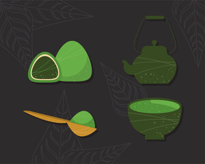 four match products icons