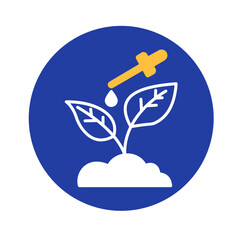 Smart agriculture Vector Icon

