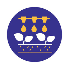 Smart agriculture Vector Icon

