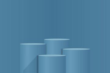 Podium studio stage display for product presentation sophisticated and luxurious designs