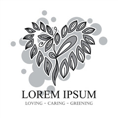 Vector ilustration off decoration heart icon for valentine day.  Greyscale, black and white, and colorful mode. heart Item for valentine day and more greeting cards 