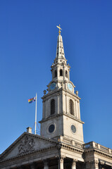 Fototapeta na wymiar Church of St Martin-in-the-Fields, London