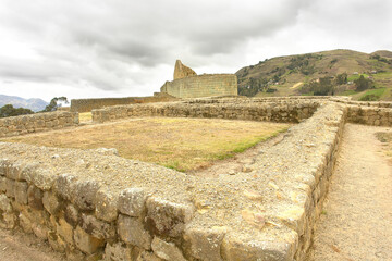 Ingapirca, the temple of the sun in Ecuador