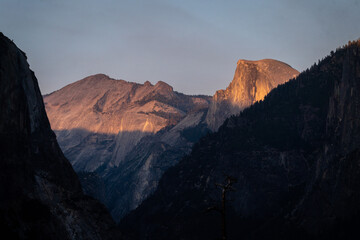 Sunset at Half Dome