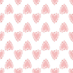 Decorative pattern. Vector background. Minimal style texture for scrapbook, web, surface design.