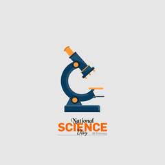 Illustration of National Science day concept