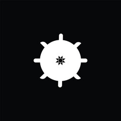 Round circular banner frames, borders . Circle vector logo 