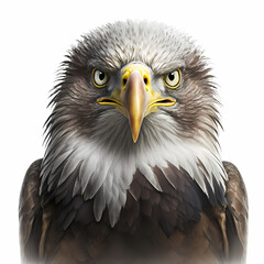 Eagle Isolated White