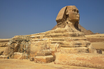 Sphinx in Giza, Egypt, Africa
