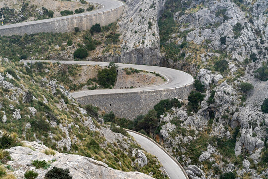 Mallorca |&nbsp;Krawattenknoten |&nbsp;Nus de sa Corbata |&nbsp;Spanien |&nbsp;Sa Calobra |&nbsp;Serra de Tramuntana