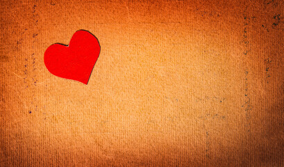 Old Paper with a Heart