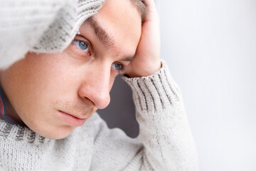 Sad Young Man