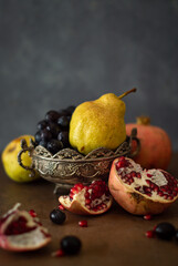 still life with fruits