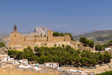 Antequera castle, Antequera, Andalusia, Spain