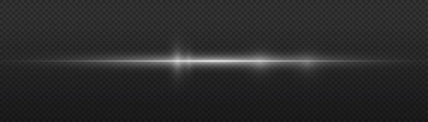 Set horizontal and vertical solar lines. Glowing stripes on a dark background. Light illustration.