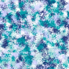 Purple, grey, orange and white chaotic brush strokes. Small stones or leaves pattern. Seamless background.