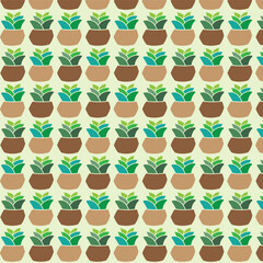 agave seamless pattern background