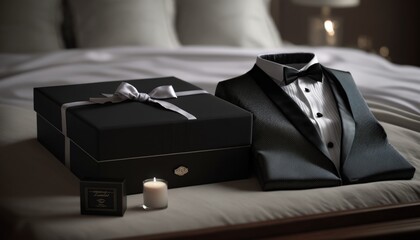 Tuxedo ready to be worn product shot wedding