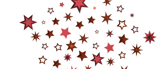 stars. Confetti celebration, Falling golden abstract decoration for party, birthday celebrate,