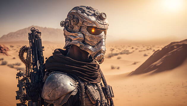 Cyborgs Army - Future War - Generative AI