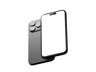 mobile smartphone device digital isolated 3d