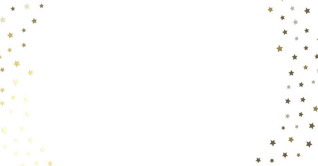 Stars - stars. Confetti celebration, Falling golden abstract decoration for party, birthday celebrate,