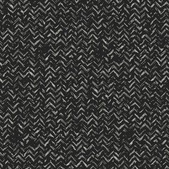 Charcoal Mélange Textured Herringbone Pattern