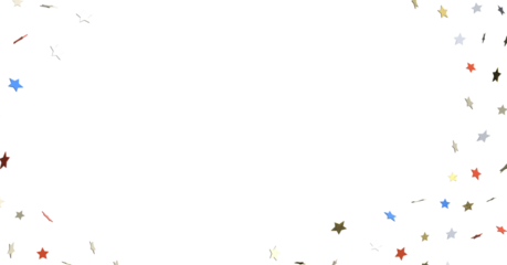 Stars - stars confetti on american independence day