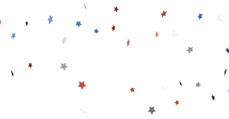 Stars - stars confetti on american independence day