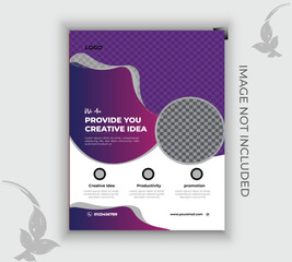 Creative agency and corporate business flyer design