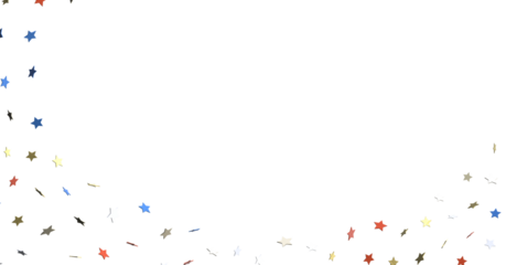 Stars - stars confetti on american independence day