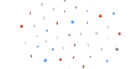 Stars - stars confetti on american independence day