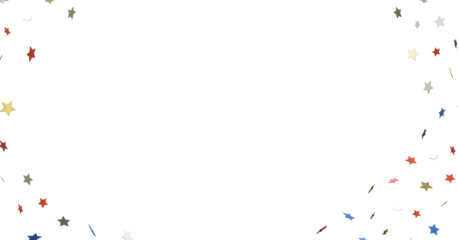 Stars - stars confetti on american independence day