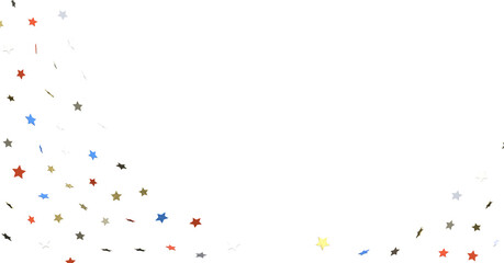 Stars - stars confetti on american independence day