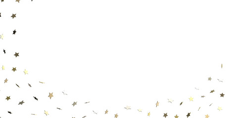 Stars - stars background, sparkle lights confetti falling. magic shining Flying christmas stars on night