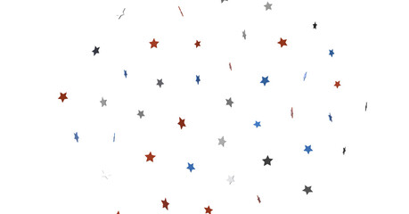 Stars - stars confetti on american independence day
