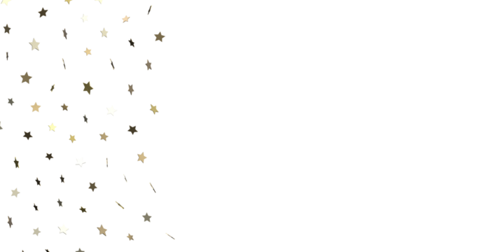 Stars - stars background, sparkle lights confetti falling. magic shining Flying christmas stars on night
