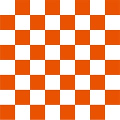 orange and white chess