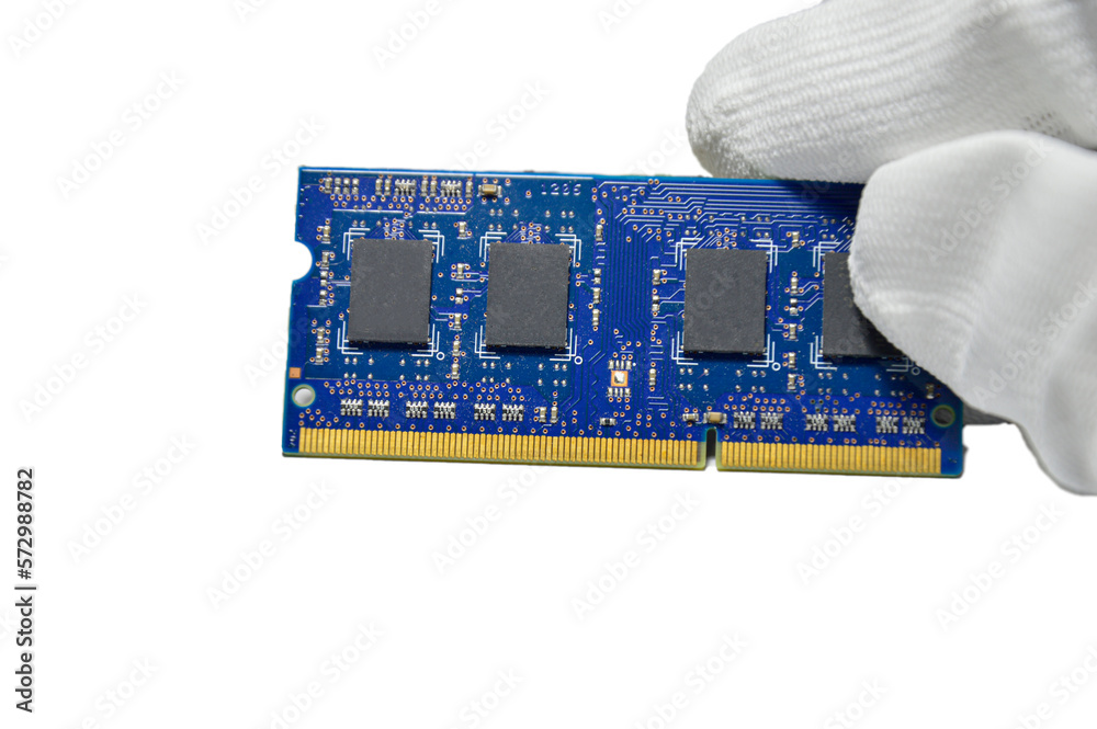 Poster close-up of notebook ram type ddr3