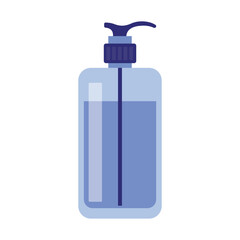 Hand sanitizer. Alcohol rub sanitizer kills bacteria stop viruses coronavirus. Hygiene product. Sanitizer bottle and wall mounted container. Covid-19 spread prevention flat illustration isolated 