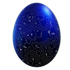 Easter egg png, Easter egg transparent ,blue easter egg