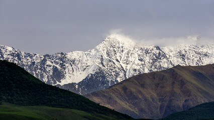Obraz premium landscape in the mountains Ossetia