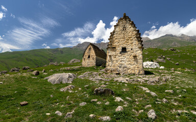 old house in the mountains