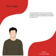 Set of Webinar Poster Design. Good for Social Media Post Template, Webinar, Seminar, Invitation Banner, Poster Education, Flyer, Online Class, Ads, etc illustration vector 