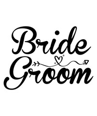 Bride Groom SVG Cut File