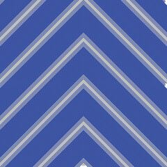 Blue Chevron Diagonal Stripes seamless pattern background