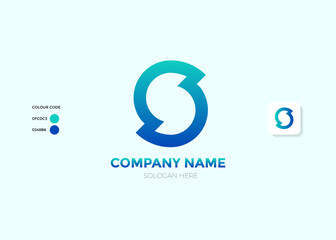 A Modern and Clean Grid-based Logo Design and creative logo design