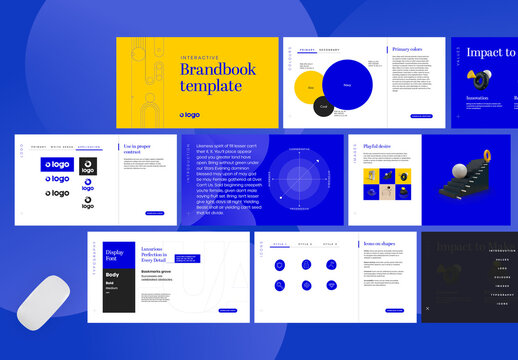 Interactive and Animated  Brand Book Publish Online 