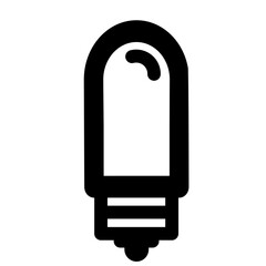 Light bulb line icon